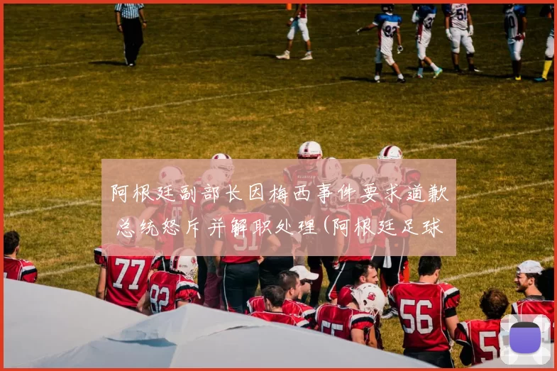 阿根廷副部长因梅西事件要求道歉 总统怒斥并解职处理(阿根廷足球运动员梅西简历)